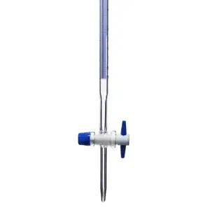 Bureta Schellbach 25 mL con Llave de PTFE Clase A Certificado lote ISO 385 EISCO