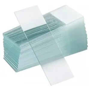 Portaobjetos - Franja Esmerilada - Caja 50 unidades