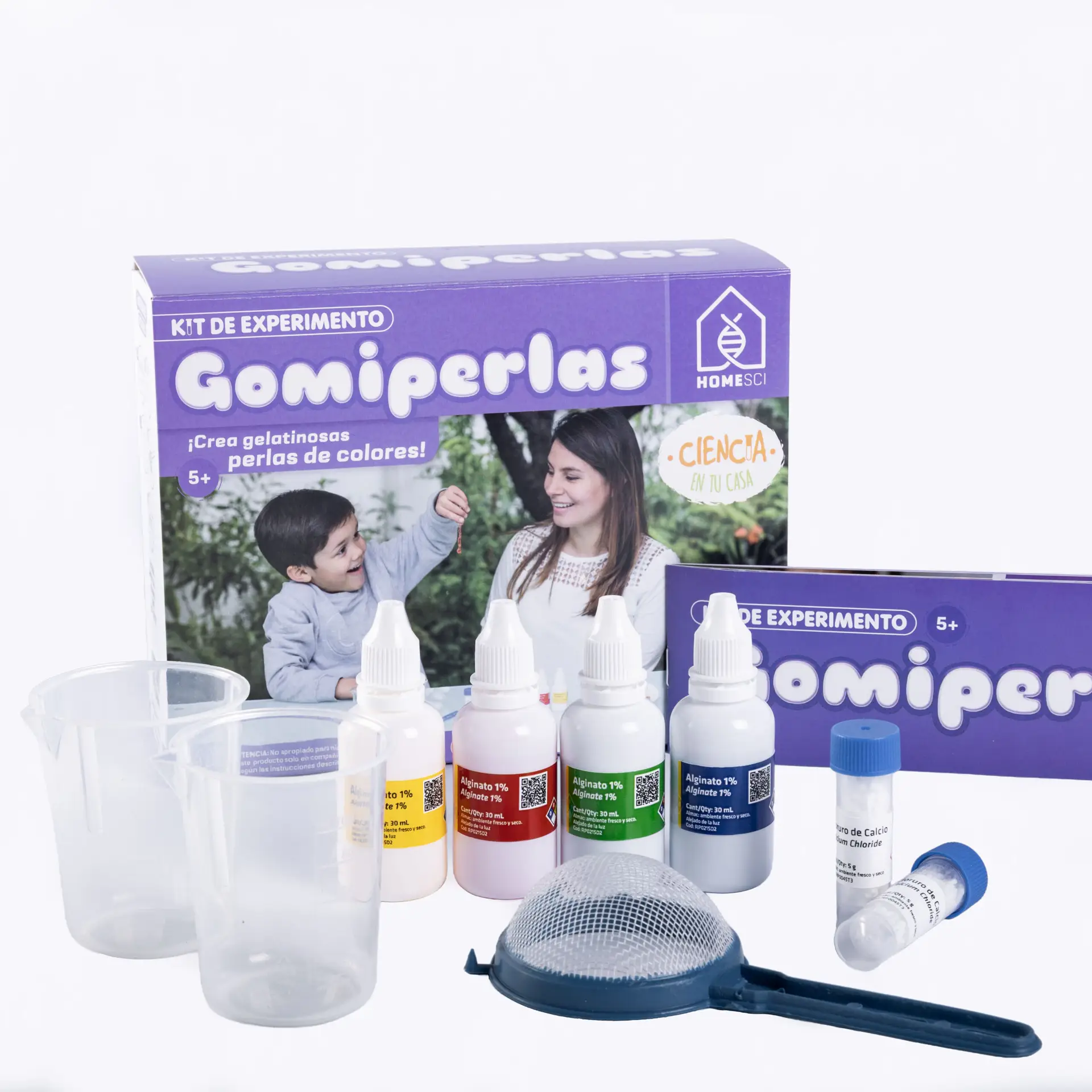 Mini Kits de Experimentos Científicos - Kit Gomiperlas
