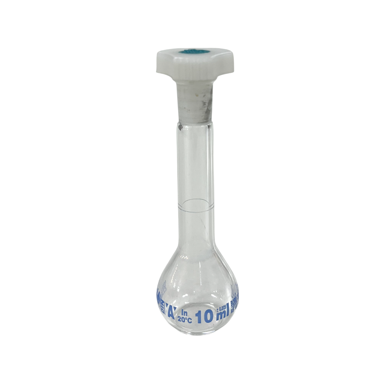 Matraz aforado 10 mL - Clase A certificado NS 12/21