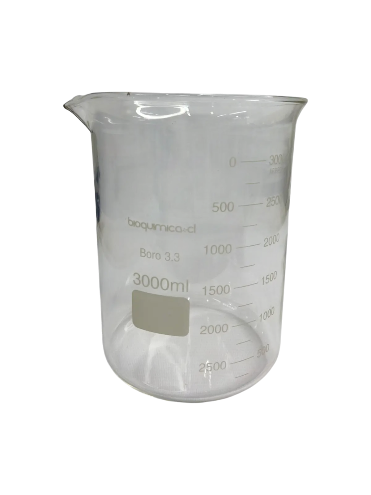 Vaso de Precipitado - Borosilicato - 3 Litros