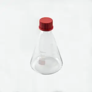 Matraz Erlenmeyer con tapa rosca - Borosilicato - 500 mL