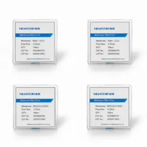 Membrana de filtracion Nylon 66, diametro 47 mm, poro 0,22 micras