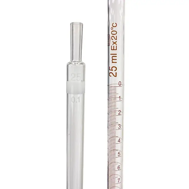 Pipeta Graduada Clase B- Borosilicato- 25ML