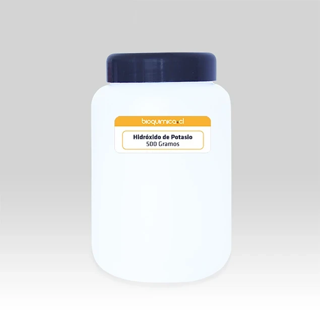 Hidroxido de Potasio - Técnico - 500 gramos