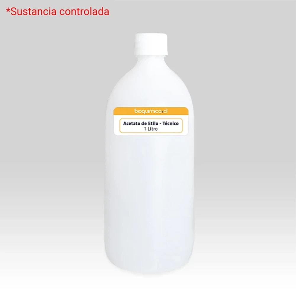 Acetato de Etilo - Técnico - 1 Litro