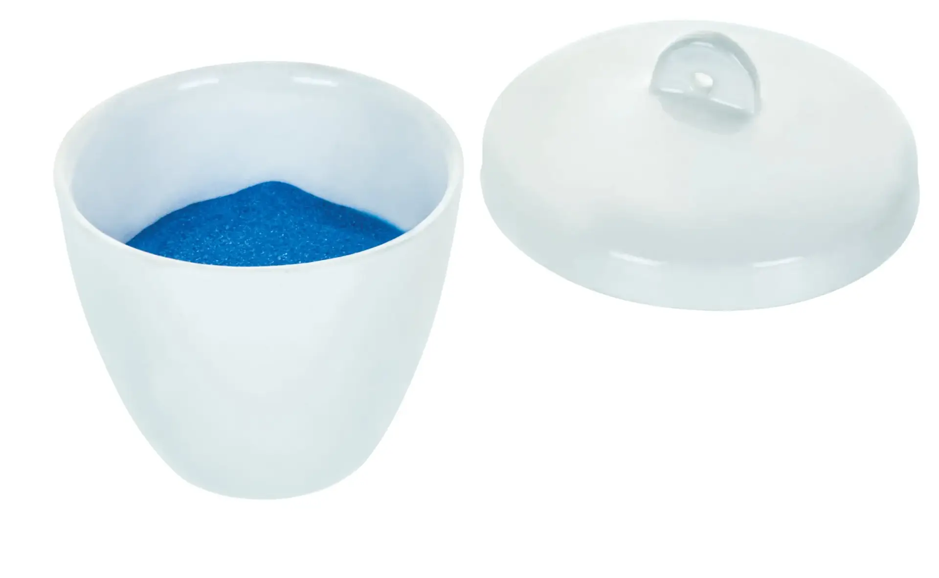 Crisol de porcelana con tapa – 15 mL EISCO
