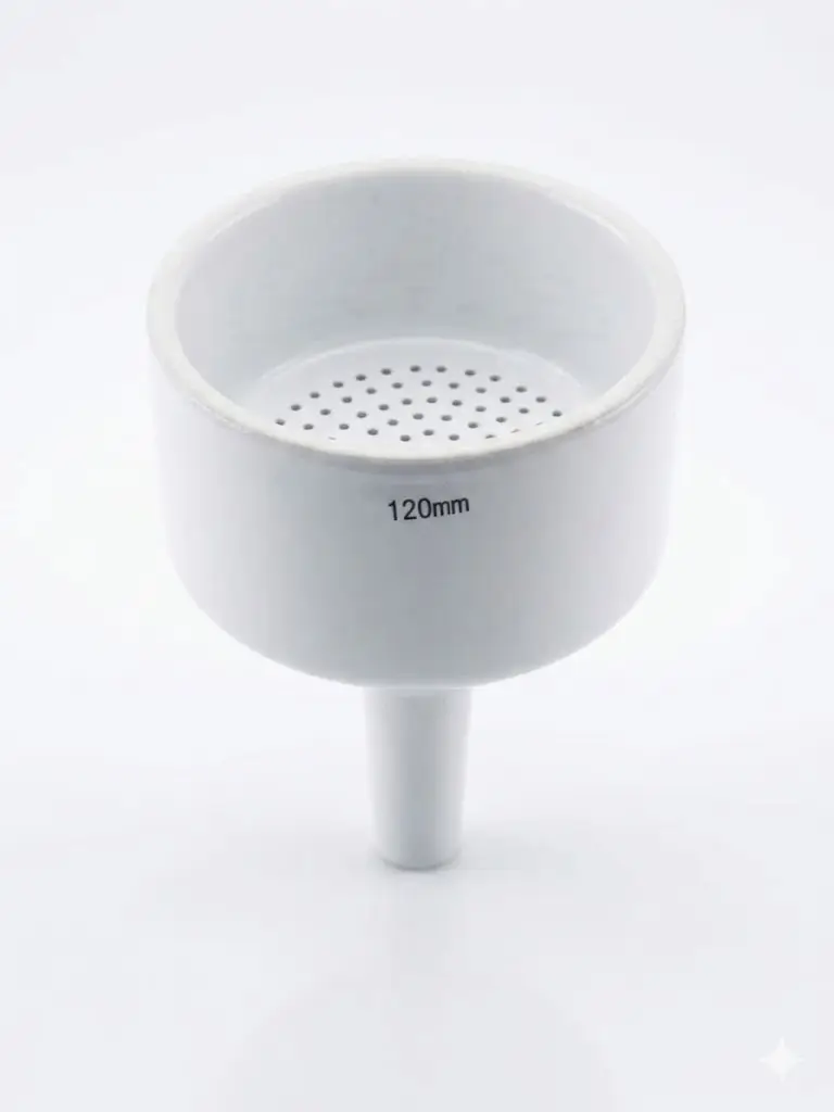 Embudo Buchner de Porcelana 120 mm - diam int 110 mm