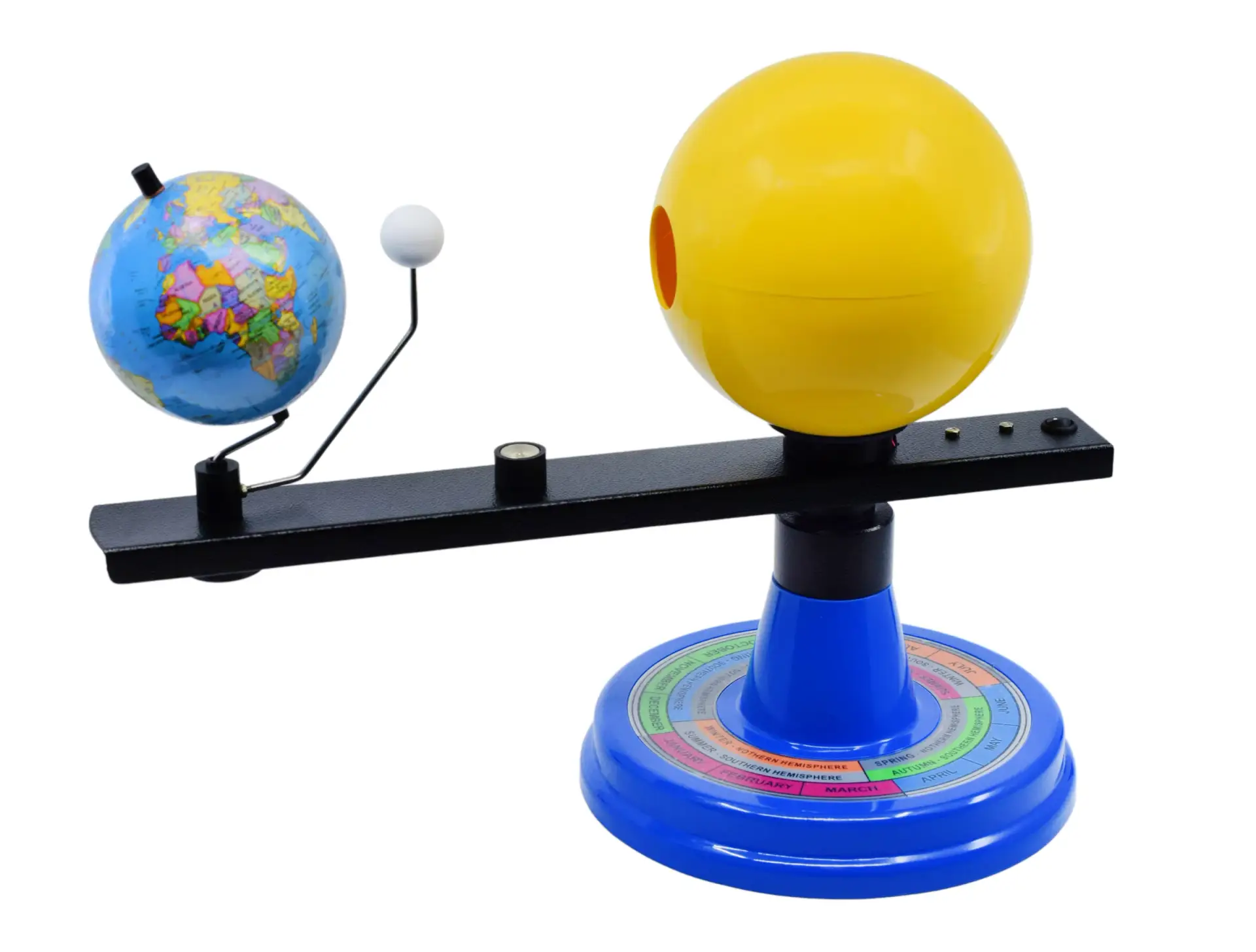 Modelo de Órbita Sol, Tierra y Luna con Luz (31 cm)