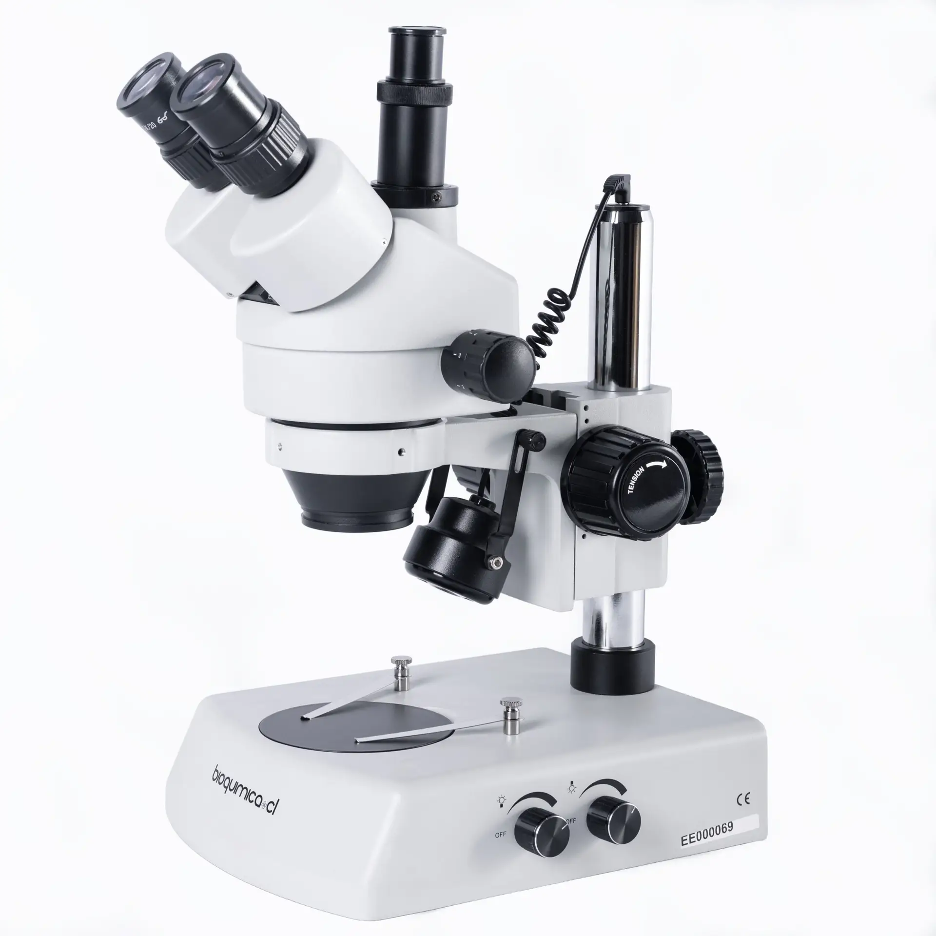 Lupa Estereoscopica Trinocular Zoom 7-45x